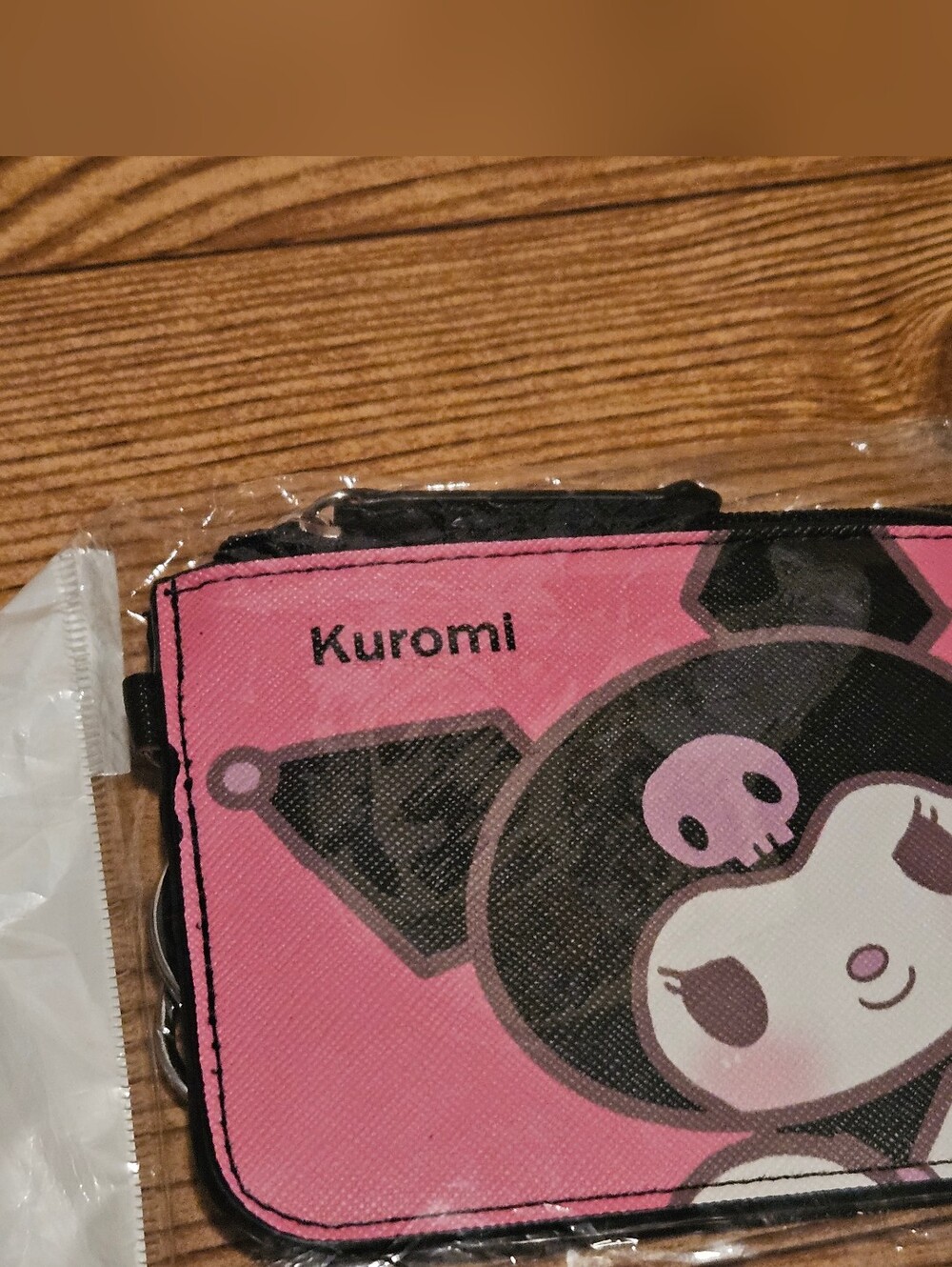 Kuromi 6 Piece Bundle Bracelet Keychain Lanyard Tote Notebook Pouch - Picture 8 of 8
